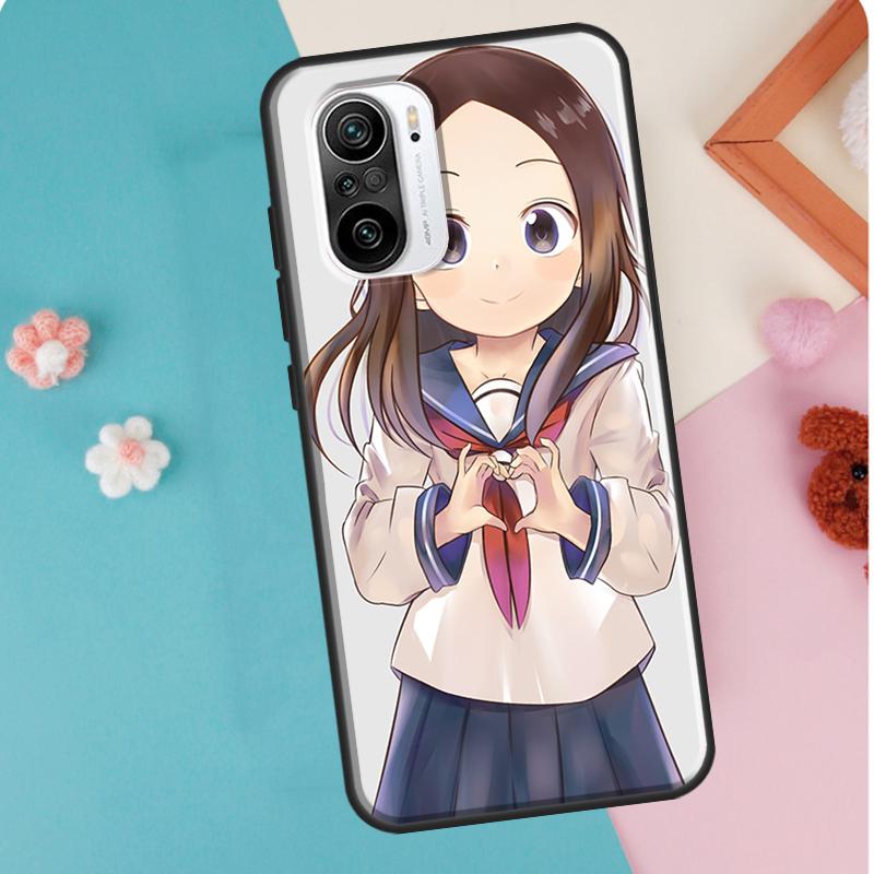 karakai jouzu no takagi San Case For Xiaomi Mi 11T 12 Pro 12X Mi 11 Lite Ultra Cover For POCO X3 Pro X4 GT M3 M4 F3