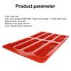 Baking Mold Classic Collection Shapes Non Sticky 8 Forms Silicone Eclair Cake Baking Mold for DIY Mousse