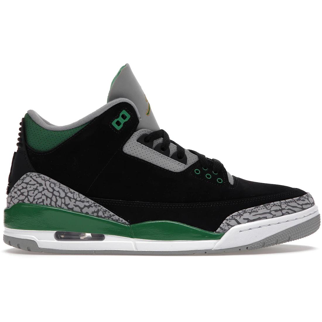 

Кроссовки Jordan 3 Retro Pine Green(СТ8532-030) 42.5