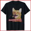 Vintage Radiohead Music 90s Black Cotton T-Shirt S-5XL