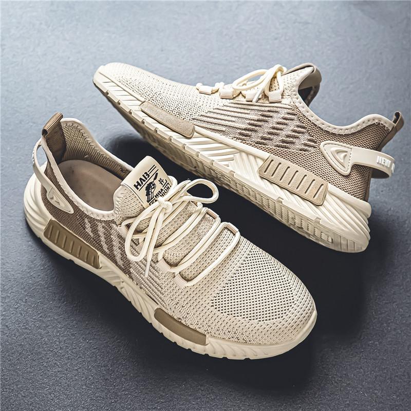 

Мокасины из ткани Мужская повседневная обувь Повседневные кроссовки Спорт и отдых Весна и осень Нескользящие Проветриваемые Износостойкие Модные 44 хаки