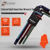 BONDHUS Protanium Steel 9-Piece Metric Ball End Hex Key Set