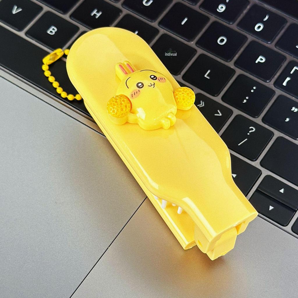 Kreativní mini kreslený skládací hřeben pro děti - měkké zuby, přenosný, ideální pro kadeřnické úpravy a ofinu
