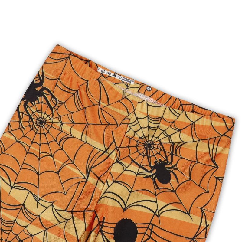 Halloween Pants Fashion Printed Stretch Leggings Pumpkin Head Skull Rack Digital Printed Small Foot Leggings