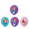 Ariel-Themed Birthday Decorations: Banner, Cake Toppers, Balloons & Swirl Supplies