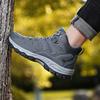 High-top Hiking Shoes Men Women Breathable Mesh Casual Sneakers Non-slip Wear-resistant Outdoor Footwear for Camping Trekking