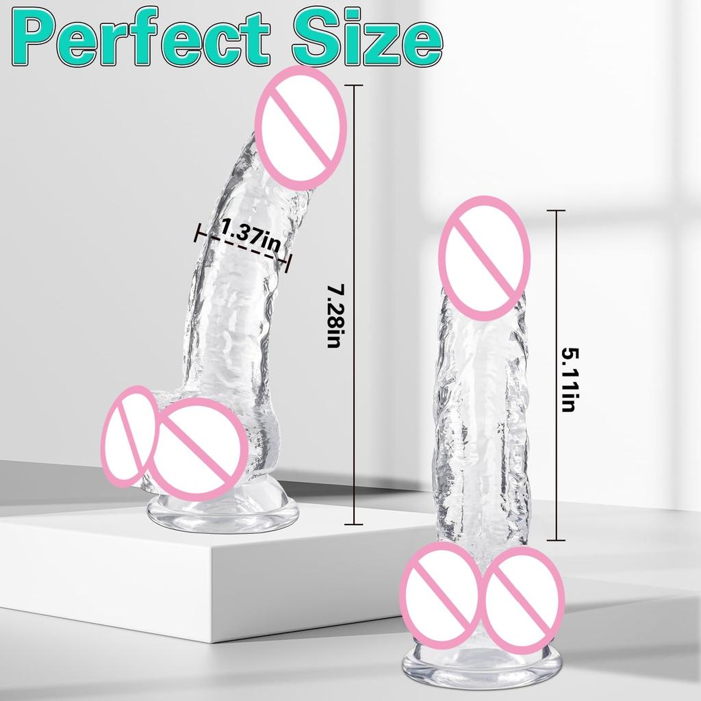 Skin-Friendly Dildos 7.3-Inch Hot Sale Penis Female Masturbation Stick Penis Suitable for Beginners and Intermediate Students