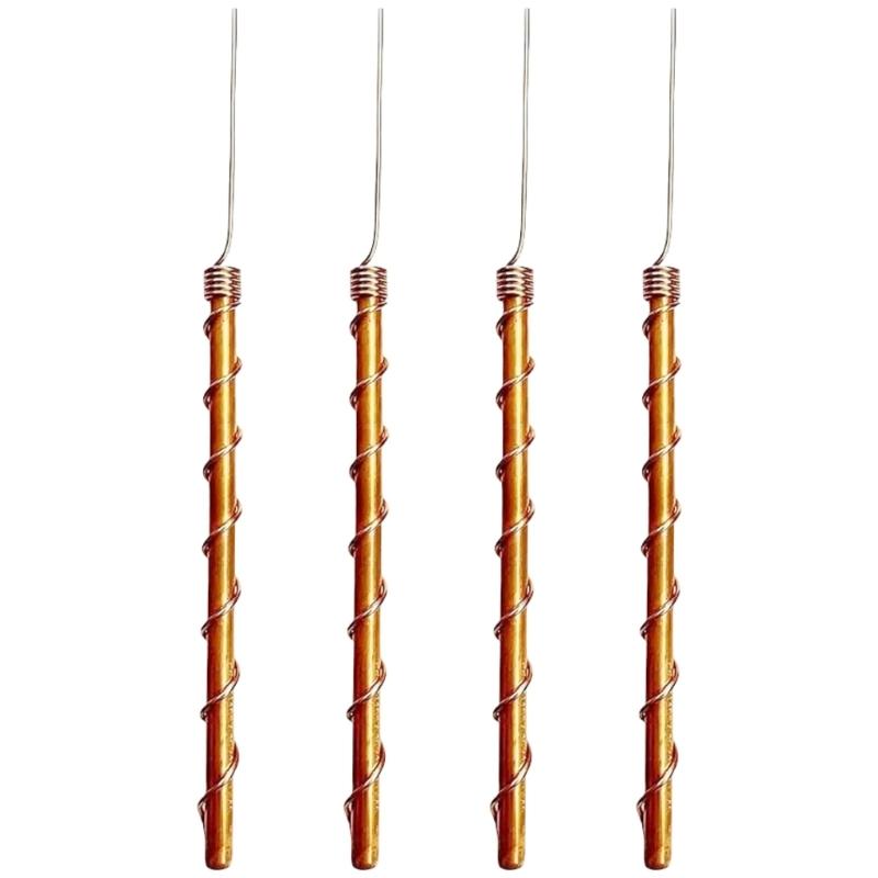 Copper Garden Stakes Coil Electroculture Antennae Plant Pile For Strong Plant And Better Nutrient Uptaking
