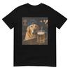Golden Retriever trinkt Bier Lustiger Hund Bier Humor T-Shirt