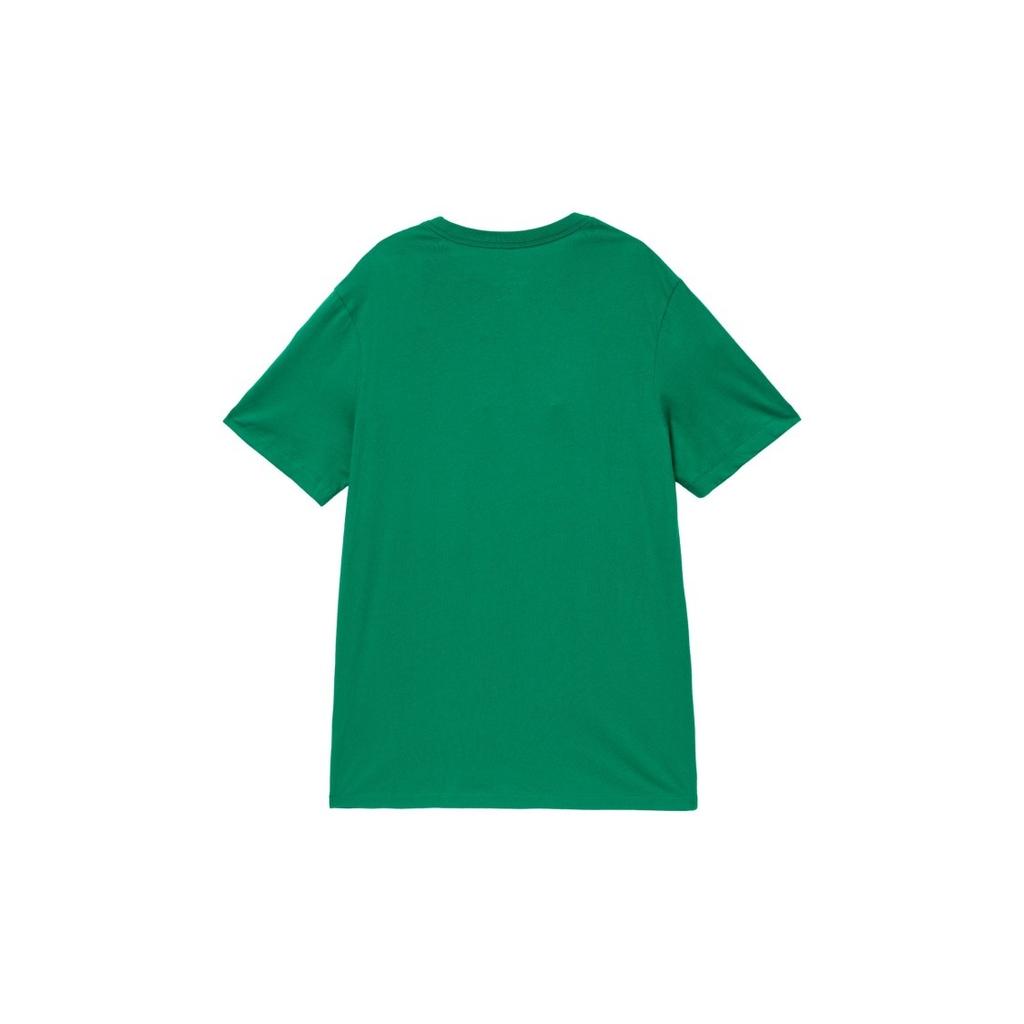 Nike Letter Logo Sports Crewneck Casual Short Sleeve T-Shirt for Men in Green