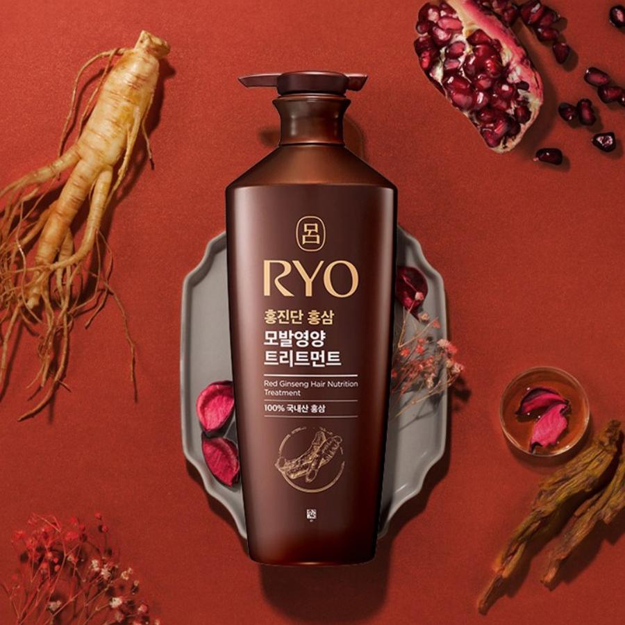 Ryo Szampon odżywczy do włosów z czerwonym żeń-szeniem 820ml