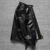 PU Leather Jacket Men's Stand-up Collar Slim Locomotive Leather Jacket Jacket