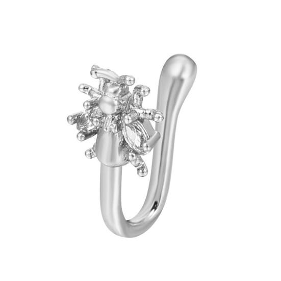 Stylischer Fake-Nasenring in All-Match-Form für Damen U