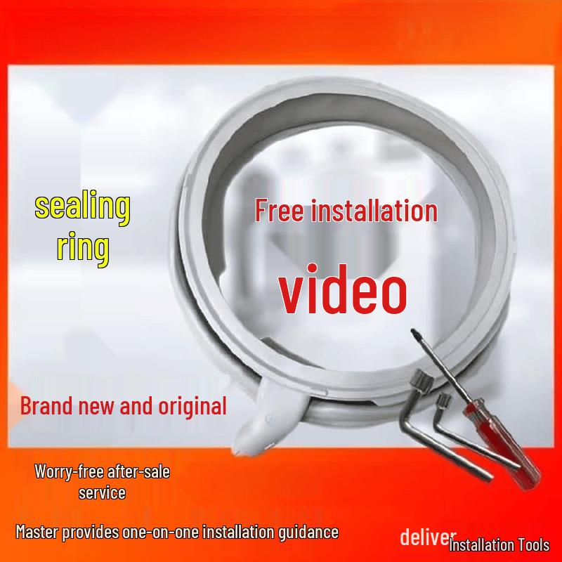 Front-Load Washing Machine Door Seal Gasket