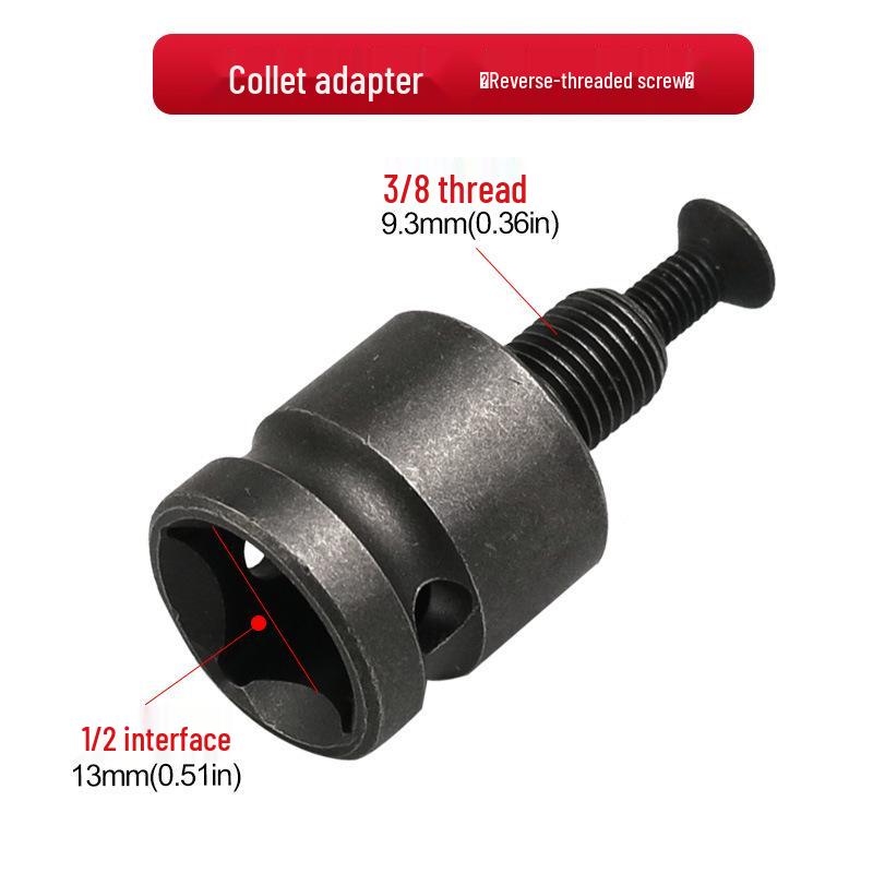 Adattatore per Chiave Elettrica 3/8": Convertire mandrino da trapano in trapano a percussione