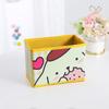 Hello Kitty Kuromi Cinnamoroll Melody Pattern Foldable Desktop Storage Box For Home Office Desk Clutter Management