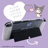 Allone Separate Clear Case for Gaming Sanrio Characters Kuromi x x 10cm Protects from Scratches and Dirt Compatible with Switch OLED Screen Charges