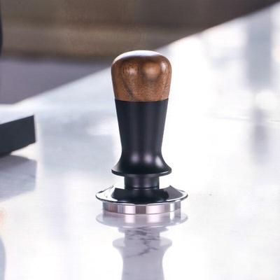 Changqi Walnussholz 51mm Konstanter Kraft Kaffeetamper