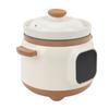 1.8L Electric Ceramic Stew Pot Full Automatic 24H Reservation 235W Multipurpose Stewing Cooker for