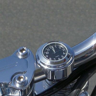 Evrensel Motosiklet Gidon Saat Bisiklet El Tutma Çubuğu Montaj Kadran Saat Su Geçirmez Scooter Bisiklet Motor ATV V3V1