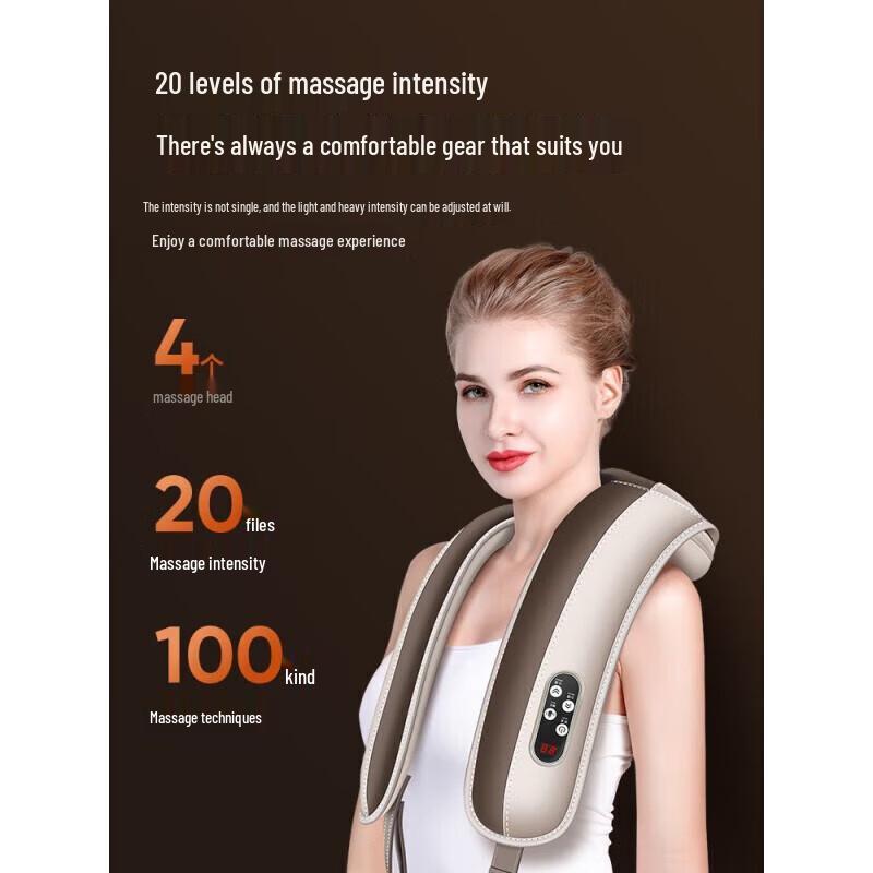 AUX Heated Percussion Massage Shawl