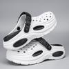 Fashion Clogs Men Sandals Lightweight Breathable Slip-On Sandals Non-Slip Water Shoes for Summer Beach Sandals