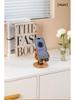 Capybara-Shaped Wooden Phone Holder: Handcrafted Multi-Wood Desktop Gift