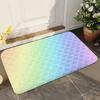 1pc Colorful Mermaid Scales Bathroom Absorbent Mats Anti-Slip Mats Home Decor Supplies Carpets Home Kitchen Floor Mats