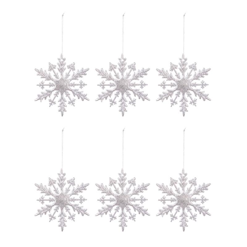 

Additional PVC Deck Set of 6 Christmas Winterfest Embellishments серый