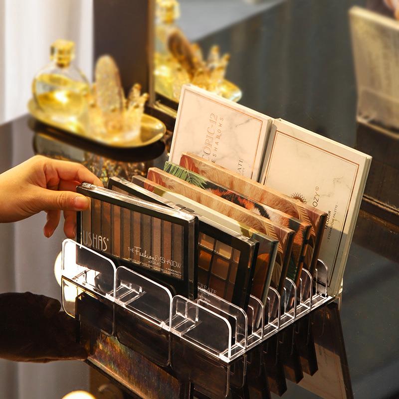 Eyeshadow Palette Organizer Eyepowder Storage Tray Cosmetics Rack Makeup Tools Compartment Holder For Women Makeup Organizer New