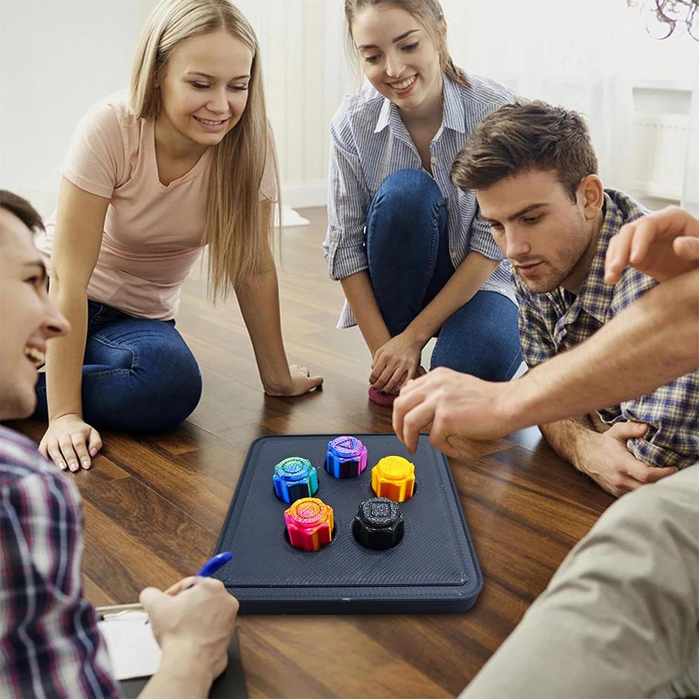 5Pcs/box Fun Gonggi Korean Game Stones Set Korea Traditional Play Game Gonggi Jack Stone Pebbles Set Finger Exercise Fun Stress