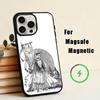 Custodia per Telefono B-Baldwin IV di J-Gerusalemme per iPhone 17,16,15,14,13,12,11 Plus, Per Copertura di Ricarica Wireless Magnetica