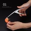 1PC Shrimp Peeler, Portable Stainless Steel Shrimp Peeler, Practical Lobster Food Service Supplies, Kitchen Small Tools