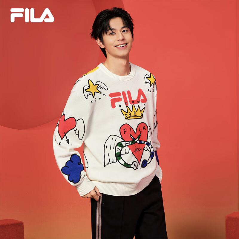 FILA Couple's New Year Graffiti Knit Sweater