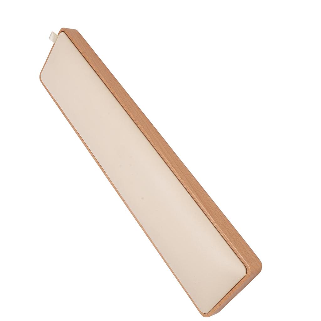 Keyboard Wrist Rest with Memory Foam Anti Slip Rubber Base Ergonomic Wooden Wrist Rest Pad for Easy Typing for Gaming