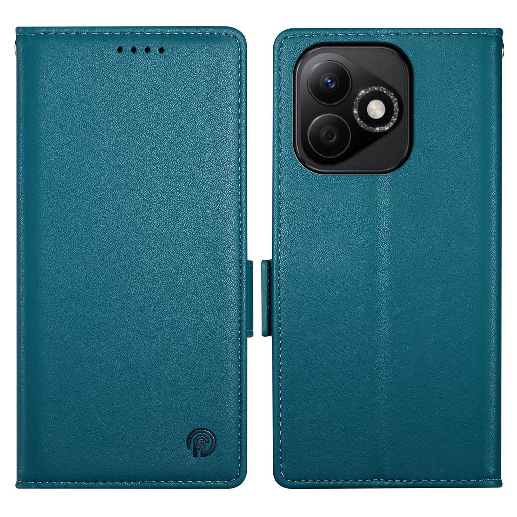 DF-010 For Honor X60i 5G Stand Case PU Leather Wallet Phone Cover