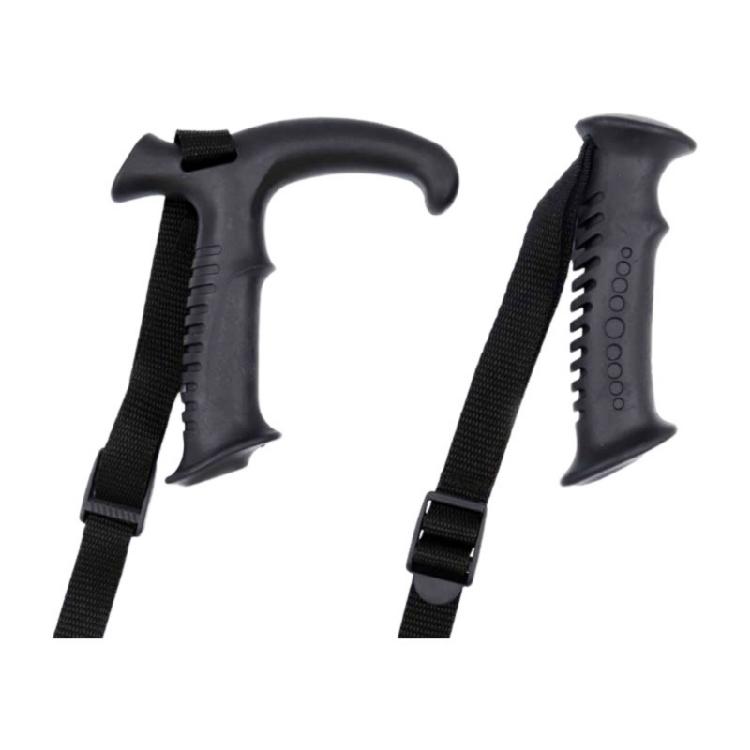 T Shape Hiking Poles Grip Shocked Absorbing Hiking Staff Handle Ergonomic Trekking Poles Handle Grip Replacement