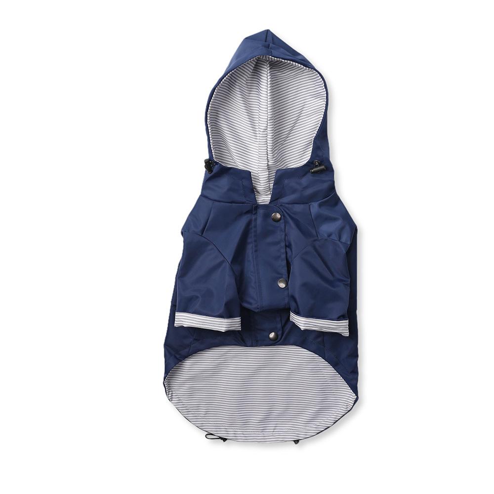 Fashion Multi Colors Dog Rain Coat Pet Waterproof Jacket S-5XL Medium Large Dog Clothing Hoodies