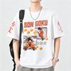 Dragon Ball Z Print Short Sleeve Cotton TShirt Son Goku Vegeta Unisex Women Clothes Harajuku Yk Tee Vintage Casual Tee Tops