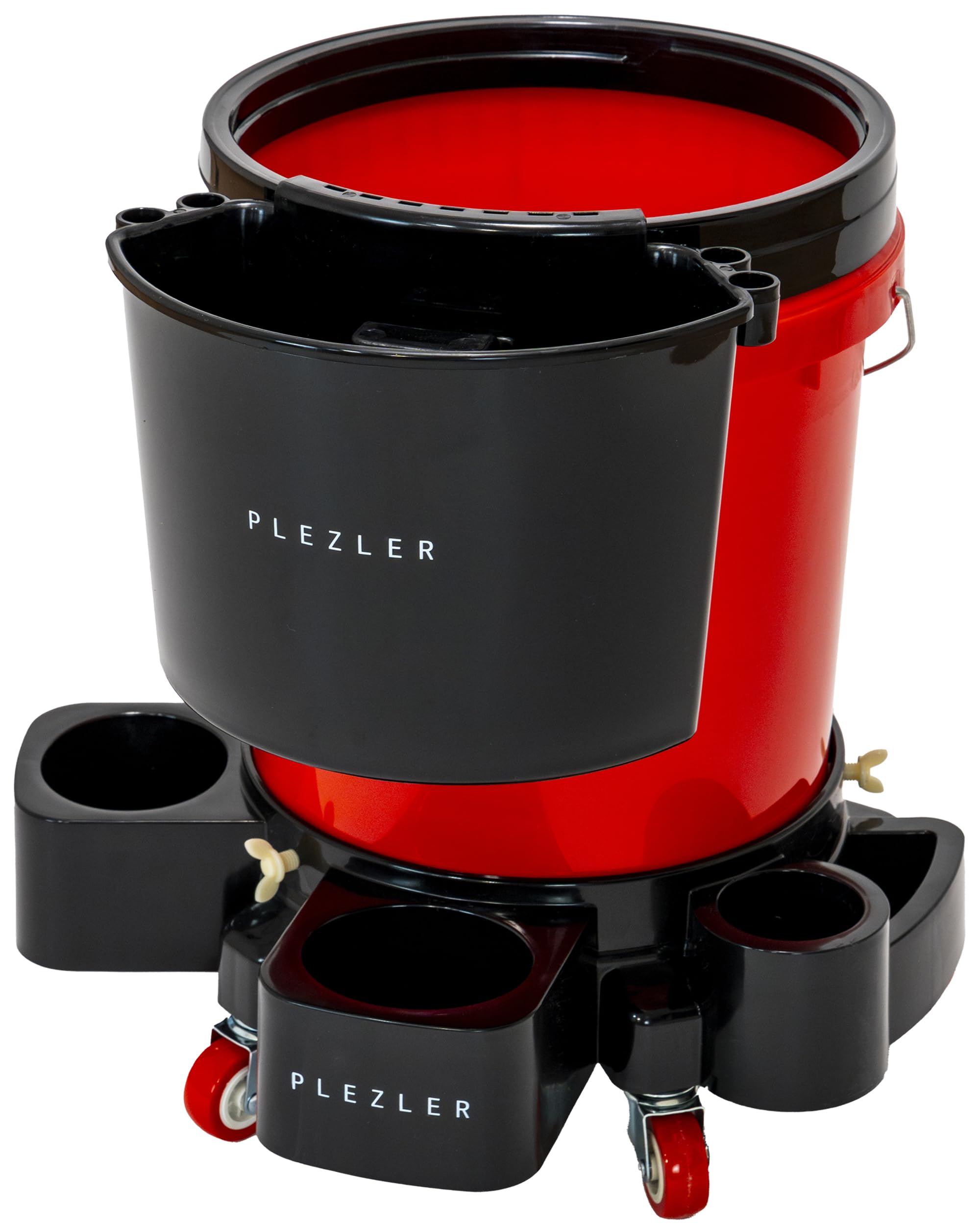 

PLEZLER Car Wash 100kg Load Complete Car Wash Kit for Beginners Bucket, 20L, Capacity,