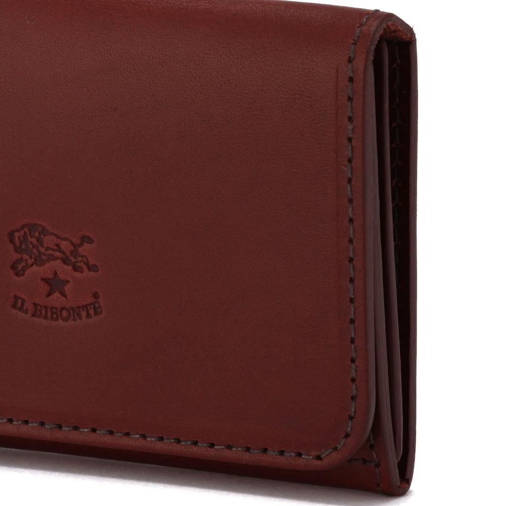 IL BISONTE Card Case, Unisex, Cowhide Leather, Biscuit, Light Brown, 54154152309493