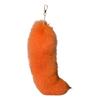 Cosplay Coda di Volpe in Capelli Sintetici Portachiavi alla Moda con Ciondolo a Coda di Volpe Portachiavi Accessorio per Auto e Borsa