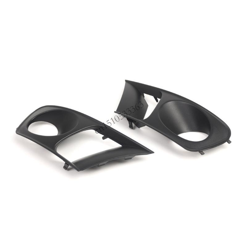 090E Bumper Trim Grille Automotive Accessories Easy Installation Front Bumper Fog Light Frame Grille for 6L 2002-2006