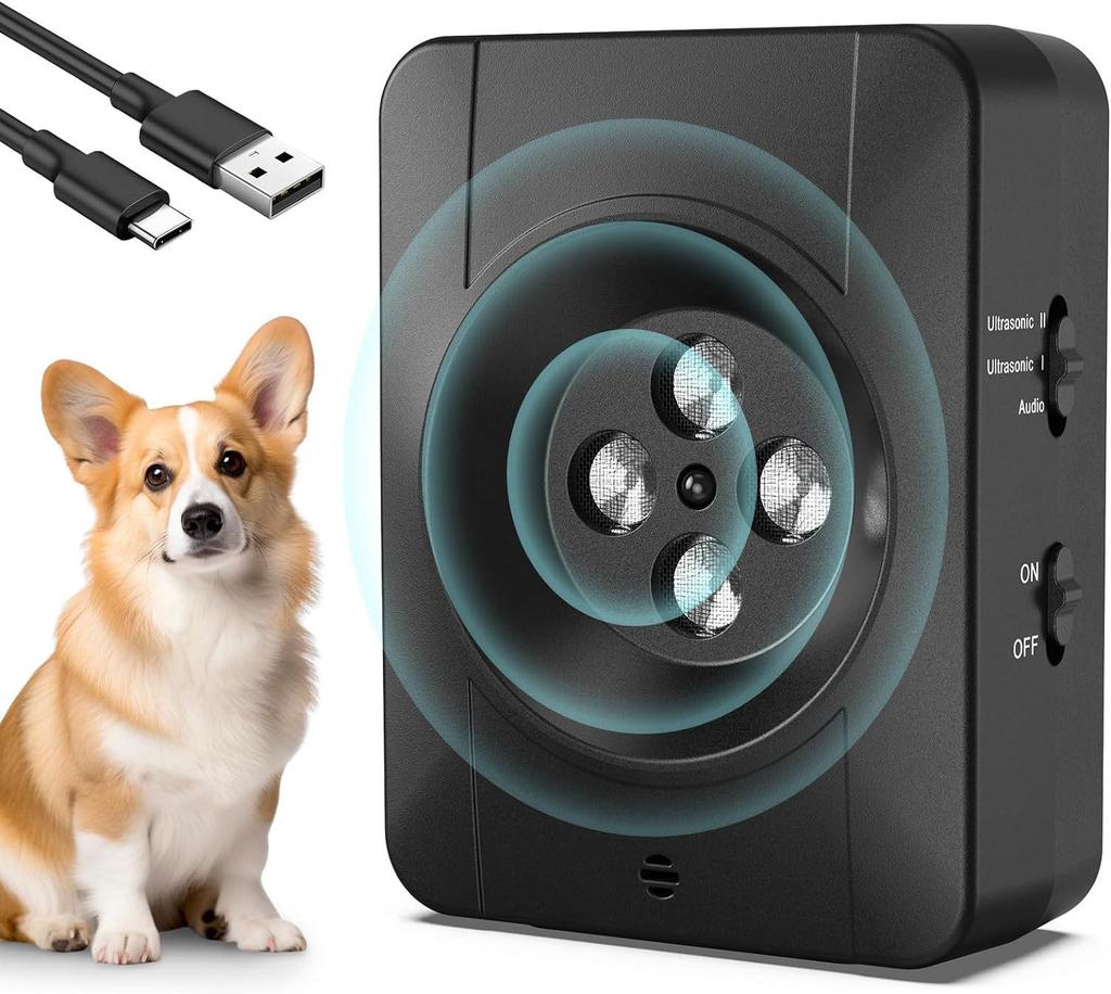 2024 Ultrasonic Outdoor Smart Anti-Bark Device
