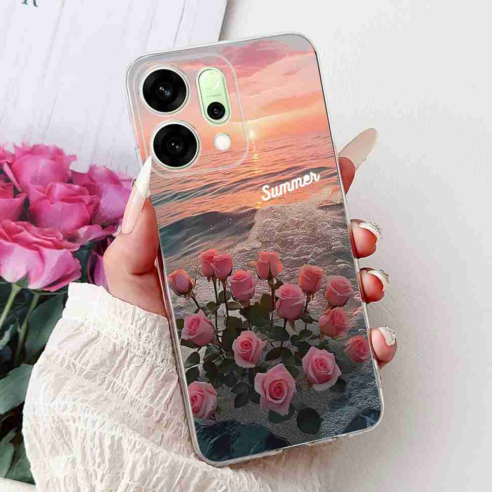 

Cover For Oppo Reno14 5G PLA110 Case Abstract Dragon Painting Soft TPU Silicone Cover For Oppo reno 14 CPH2737 6.59 Phone Shell Oppo Reno14 5G