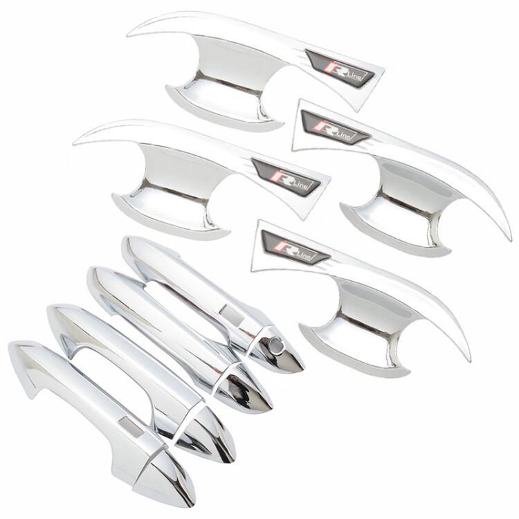 Binyue 19-23 Autocolante Decorative Protectoare Mânere Uși - Acoperire Anti-Zgârieturi