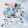 100 Marine Animal Creative Stickers for Kids - Waterproof DIY Laptop & Desktop Decor