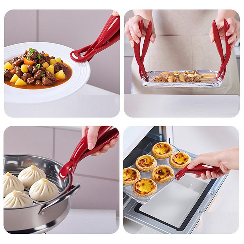 1pcs Anti-Scalding Dish Plate Gripper Clips Tongs Clamp Holder For Moving Hot Plate Or Bowls Out From Pot Outdoor Tableware