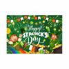 St. Patrick's Day Banner, Irish Commemorative Flag, Decorative Flag With Shamrocks