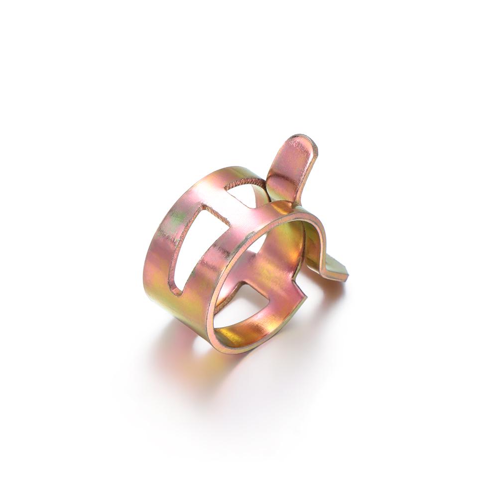 10Pcs Spring Clips High Quality Stainless Steel Galvanized Material Fuel Oil Line Water Hose Pipe Fastener Tube Clamp Accessorie